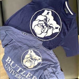 2 gently used long sleeve and short sleeve tops